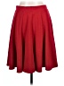 Grace Elements Solid Red Formal Skirt Size L - photo 2