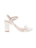 Stuart Weitzman White Sandals Size 9 1/2 - photo 1
