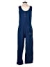 Joules 100% Cotton Solid Blue Jumpsuit Size 2 - photo 2