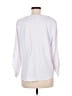 Adrienne Vittadini 100% Polyester White 3/4 Sleeve Blouse Size M - photo 2