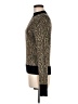 Halogen Animal Print Gold Turtleneck Sweater Size M - photo 5