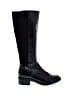 Life Stride 100% Leather Black Boots Size 8 1/2 - photo 1