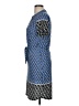 En Focus Studio Print Blue Casual Dress Size 6 - photo 5