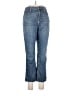 L.L.Bean Chevron-herringbone Blue Jeans Size 10 - photo 1