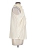 Suzanne Betro Ivory Sleeveless Blouse Size 10 (estimated) - photo 4