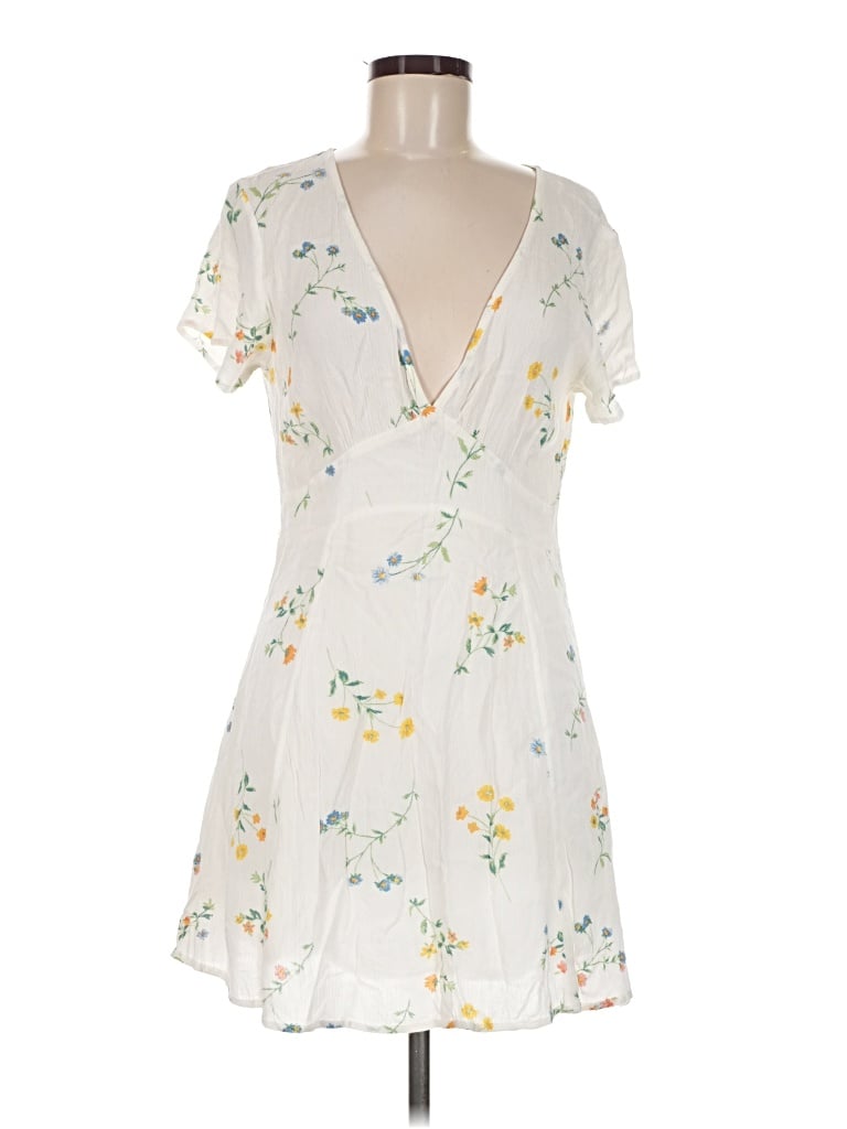 Pre-owned La Hearts Casual Dress In Ivory