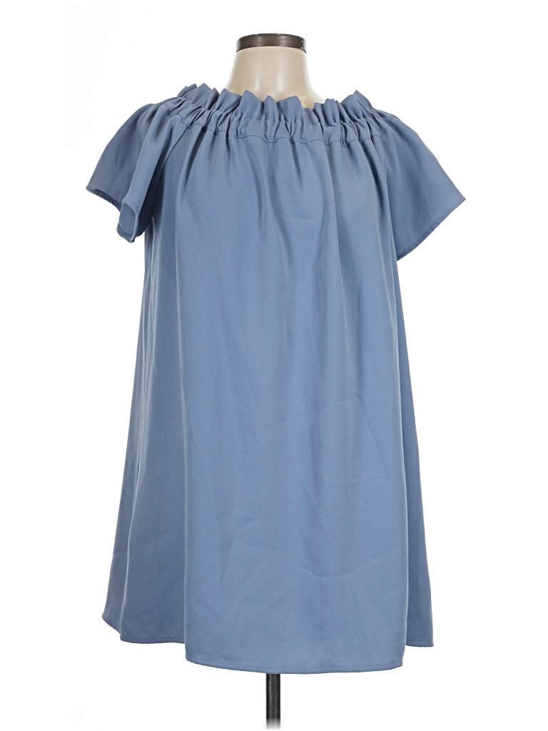 Pre-owned Pleione Casual Dress In Blue