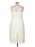 Express 100% Polyester Ivory Cocktail Dress Size XL - photo 2