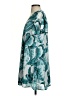 Adrienne 100% Polyester Tropical Teal Casual Dress Size S - photo 5