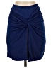 Assorted Brands Solid Blue Casual Skirt Size XS - photo 1