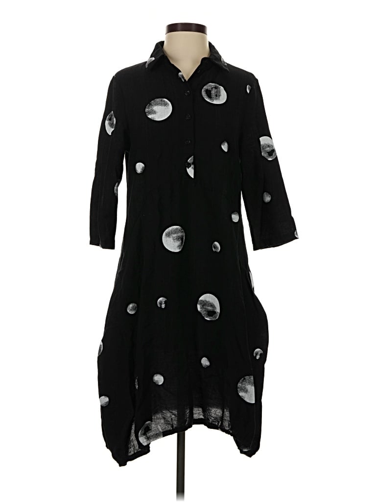 Pre-owned Shana Casual Dress In Black