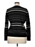 Croft & Barrow Stripes Black Pullover Sweater Size XL - photo 2