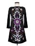Tibi 100% Polyester Graphic Black Cocktail Dress Size XS - photo 1