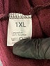 Unbranded 100% Polyester Burgundy 3/4 Sleeve Top Size XL - photo 8