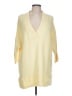 Chico's 100% Cotton Yellow Pullover Sweater Size Lg (2) - photo 1