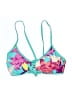 Seafolly Graphic Teal Swimsuit Top Size 10 - photo 1