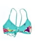 Seafolly Graphic Teal Swimsuit Top Size 10 - photo 2