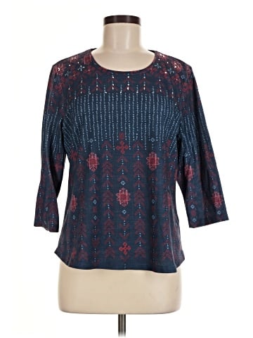 Allison Daley 3/4 Sleeve Blouse (view 1)