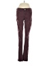 rue21 Hearts Burgundy Jeans Size 0R - photo 1