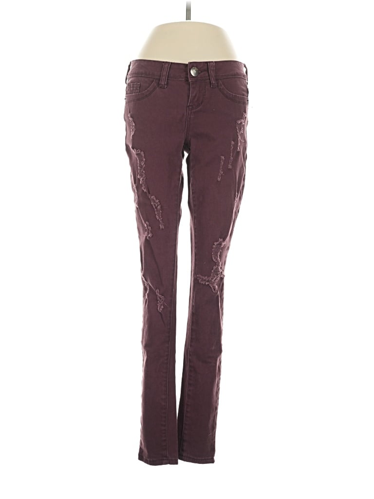 Pre-owned Rue21 Jeans In Burgundy