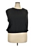 Ann Taylor LOFT 100% Polyester Black Sleeveless Blouse Size XXL - photo 1