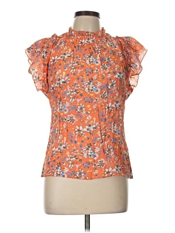 NANETTE Nanette Lepore Short Sleeve Blouse (view 1)