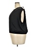 Ann Taylor LOFT 100% Polyester Black Sleeveless Blouse Size XXL - photo 5