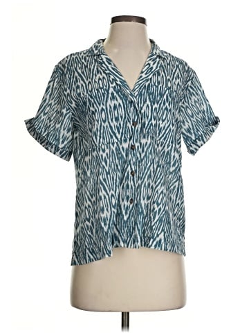 Pilcro Short Sleeve Blouse (view 1)