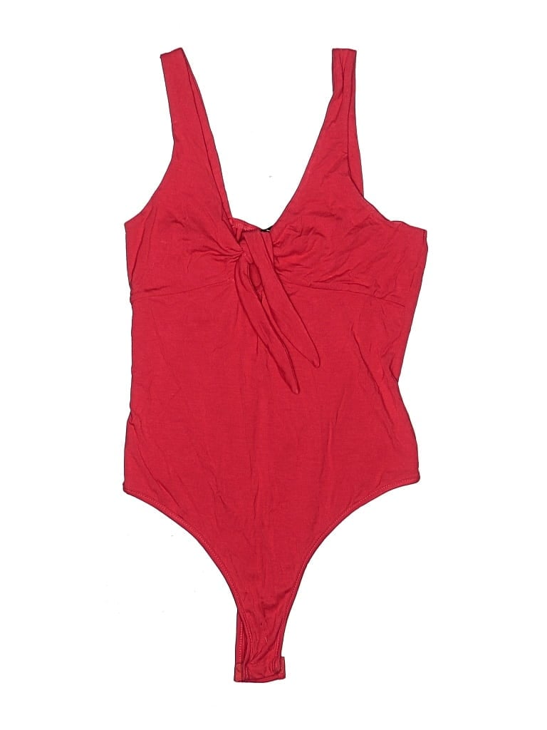 Pre-owned Shein Bodysuit In Red