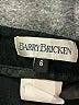 Barry Bricken 100% Wool Black Wool Pants Size 6 - photo 7