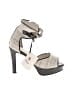 Assorted Brands Gray Sandals Size 7 1/2 - photo 1