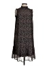 Maurices Print Black Casual Dress Size S - photo 1