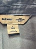 Old Navy 100% Cotton Blue Long Sleeve Button-Down Shirt Size L (tall) - photo 7