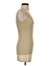 Magaschoni Tan Sleeveless Top Size XS - photo 4