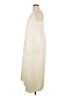 Unbranded Solid Ivory Casual Dress Size L - photo 5