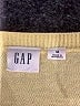 Gap 100% Cotton Yellow Cardigan Size M - photo 7