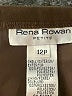 Rena Rowan 100% Polyester Solid Brown Formal Skirt Size 12 Petite - photo 4