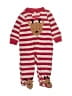 Carter's 100% Polyester Stripes Red Long Sleeve Onesie 0-3 MO / 3 MO - photo 1