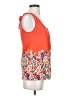 Akemi + Kin 100% Cotton Paisley Multi Color Orange Sleeveless Blouse Size XS - photo 4