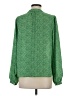 Carolina Belle 100% Polyester Green Long Sleeve Blouse Size XS - photo 2