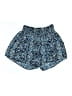 Tolani 100% Silk Chevron-herringbone Blue Shorts Size S - photo 1