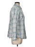Talbots Outlet 100% Cotton Plaid Blue Long Sleeve Button-Down Shirt Size Lg Petite - photo 4