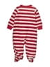 Carter's 100% Polyester Stripes Red Long Sleeve Onesie 0-3 MO / 3 MO - photo 2