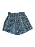 Tolani 100% Silk Chevron-herringbone Blue Shorts Size S - photo 2