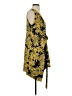 Hutch 100% Polyester Tropical Yellow Casual Dress Size S - photo 4