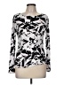 Tahari Gray Long Sleeve Blouse Size M - photo 1
