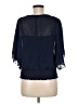 A. Byer 100% Polyester Blue 3/4 Sleeve Blouse Size M - photo 2