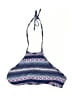 Hurley Print Blue Swimsuit Top Size L - photo 1