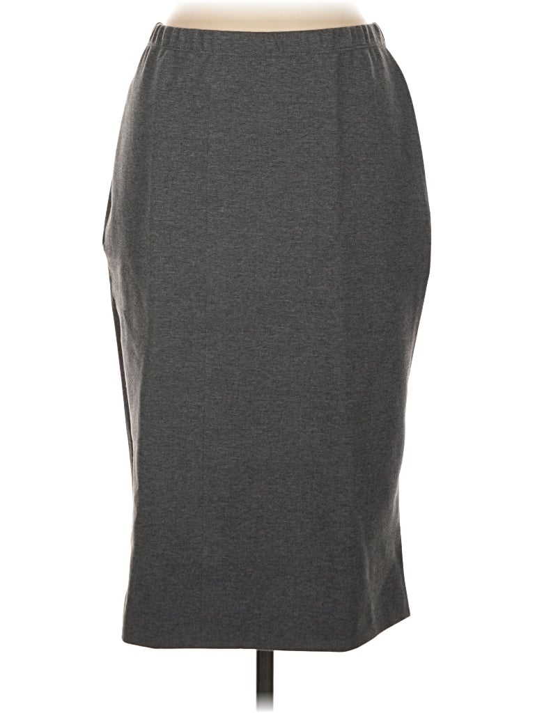 Pre-owned Assorted Brands Formal Skirt In Gray