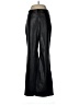 MNG 100% Polyester Black Faux Leather Pants Size 6 - photo 1